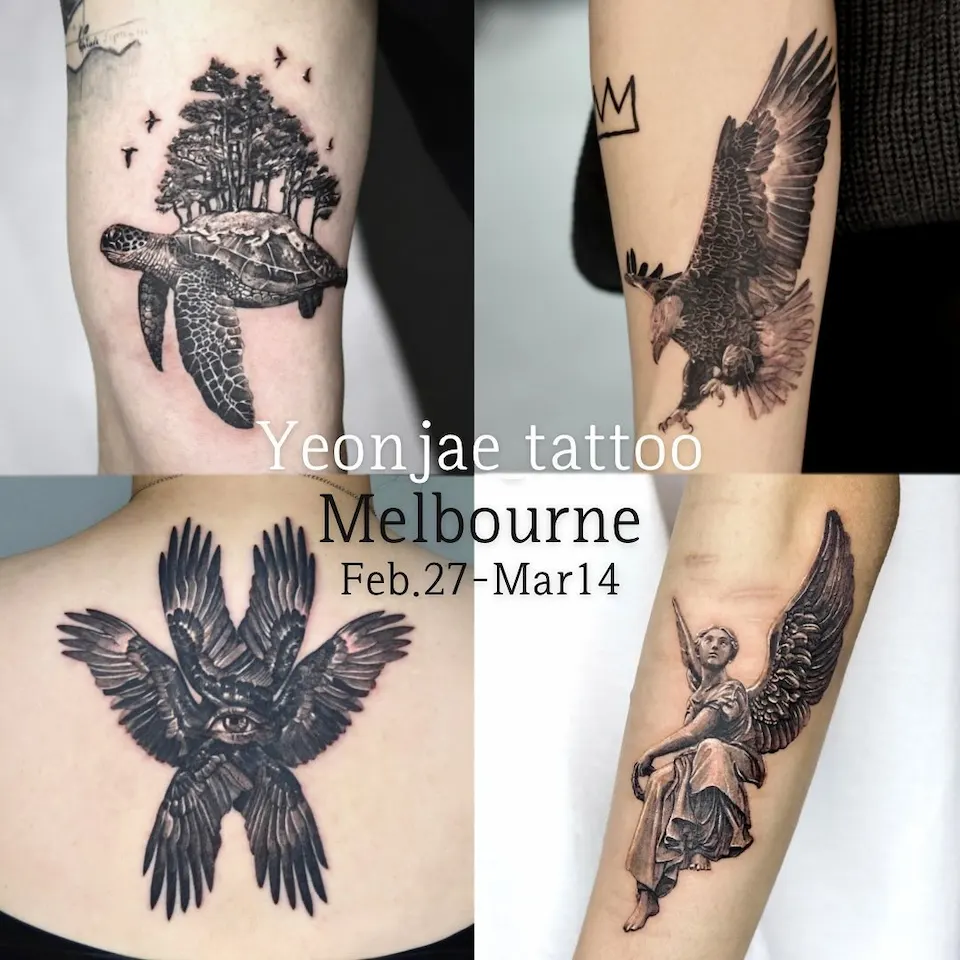Tattoo artwork shared by Yeonjae Tattoo — Hello, I am tattooist yeonjae (1/8)