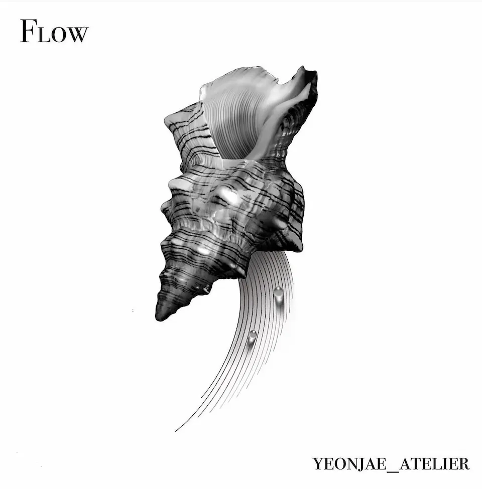 연재타투가 공개한 타투 작업 사진 — Flow 흐름