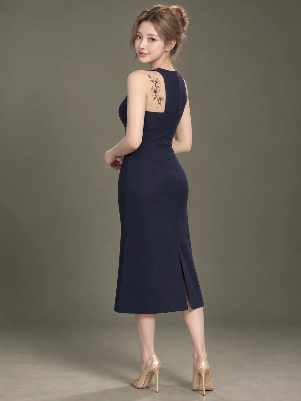 무궁화 세 송이 · 세로 가지 · 전신 패션 참고